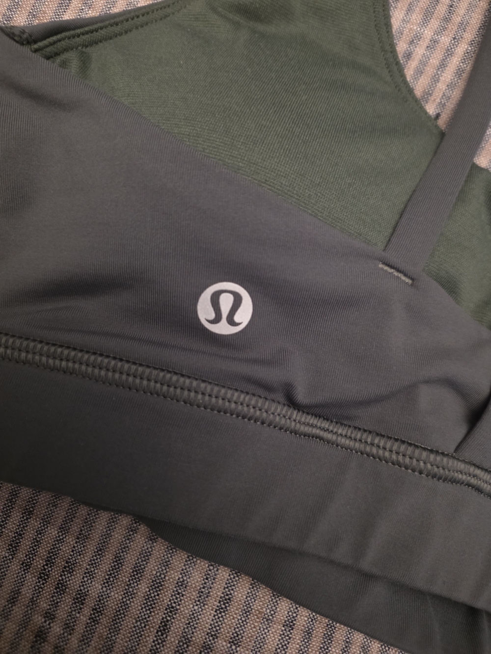 Lululemon Energy Bra Wunder Under Tight or Align Leggings Set Sage Green size 8 - Picture 4 of 14